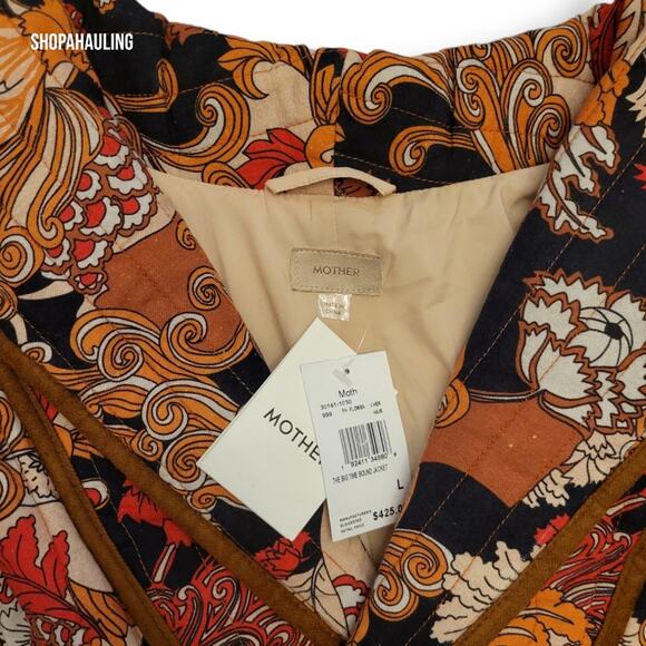 MOTHER Jeans The Big Time Bound Floral Retro Jacket - Picture 5 of 16